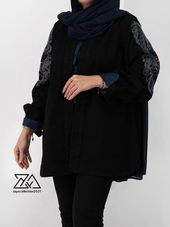 کت جین خاص زایا مشکی
