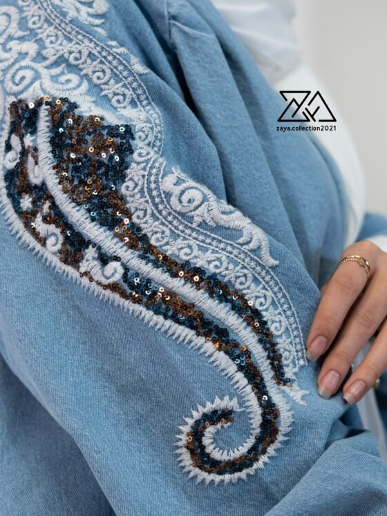 کت جین خاص زایا آبی