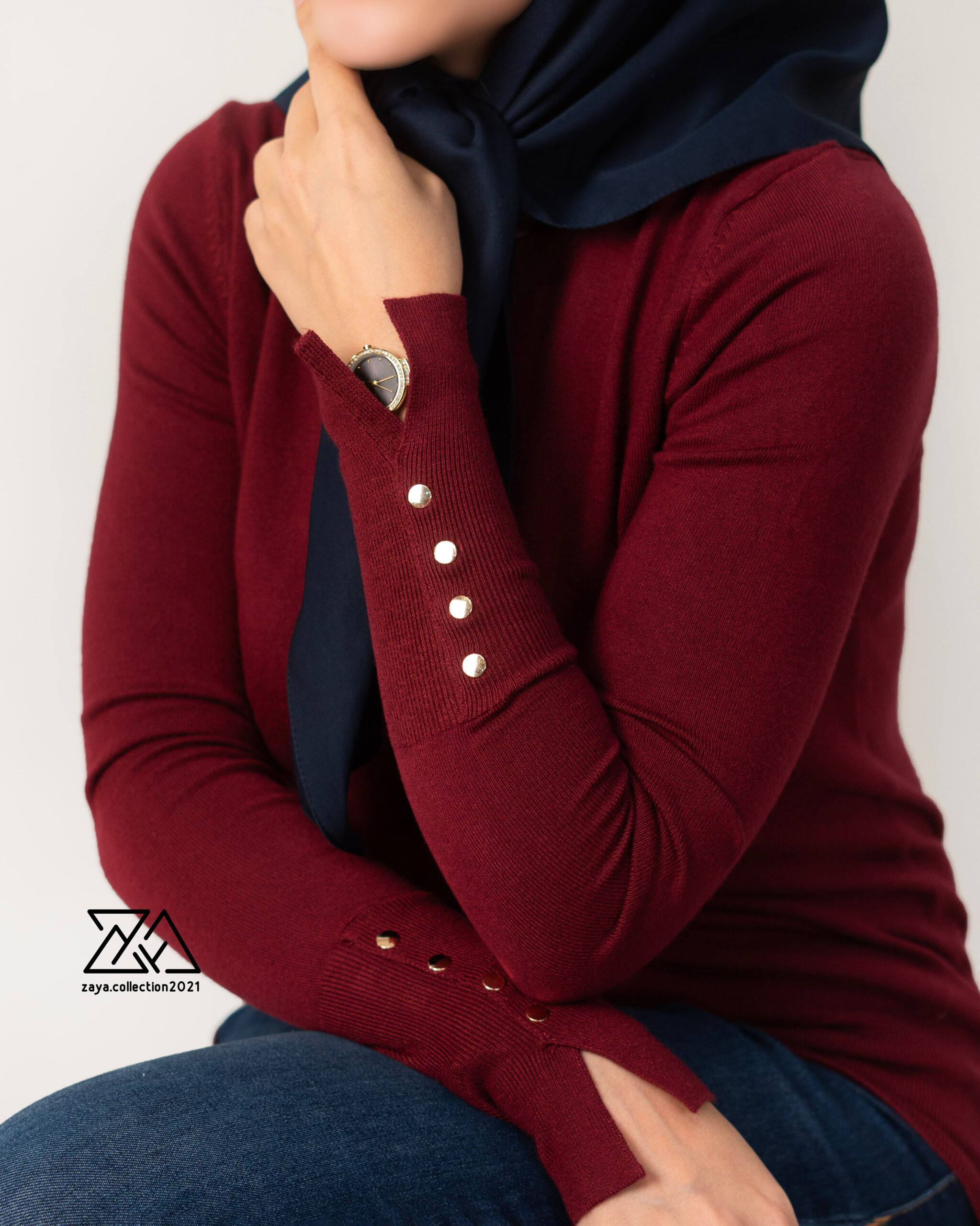 دلوین یقه گرد - تصویر 12